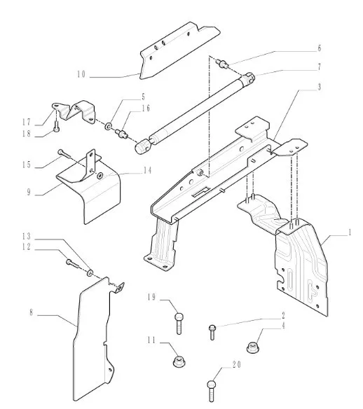 87700665 - амортизатор